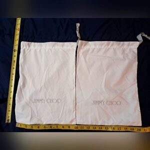 Lot of 2 Jimmy Choo dust bags